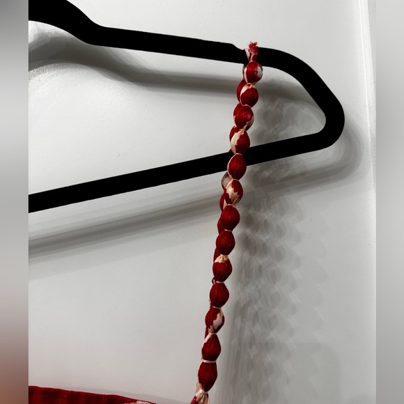 FARM Rio Red and Cream Floral Midi Dress - Picture 8 of 10